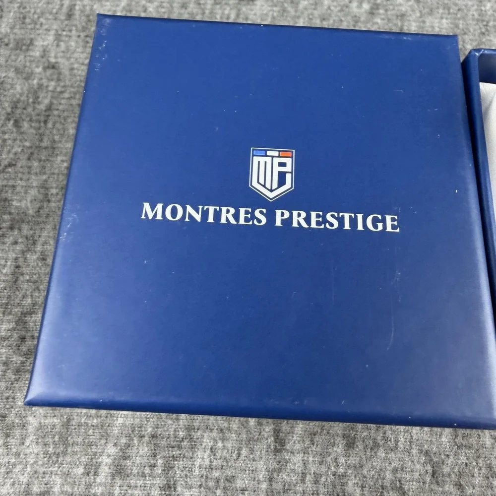 Montres Prestige Womens Watch MPW-0017 Gold Dial Gold Bracelet Dress Date 30M